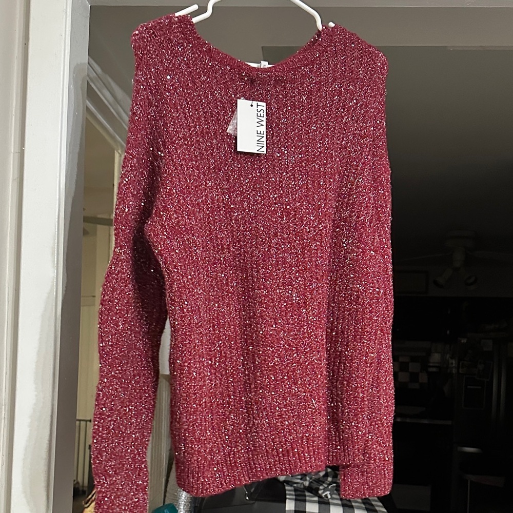 Nine West Women's Sparkling Sweater